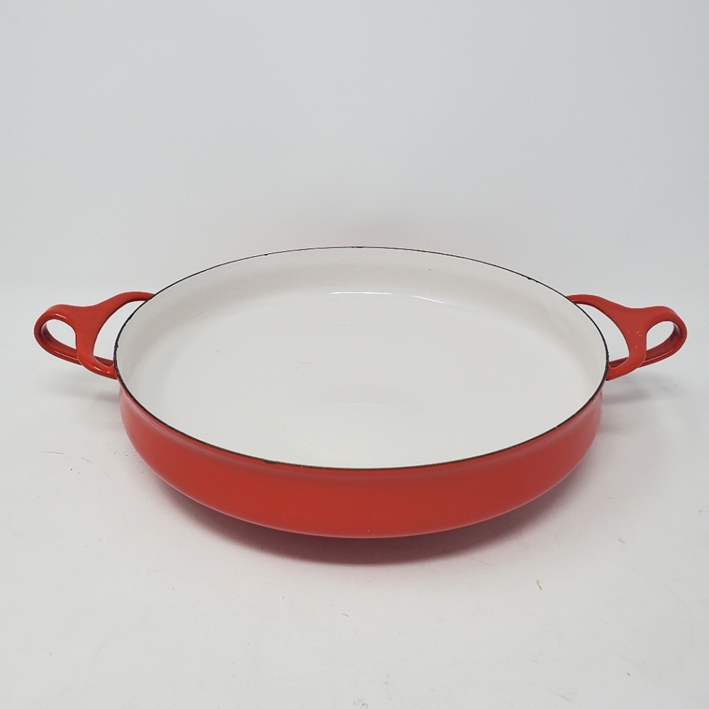VTG Dansk Kobenstyle Chili Red Paella Pan
